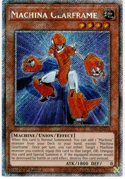 YuGiOh! Machina Gearframe - RA03-EN234 - Platinum Secret Rare 1st Edition NM/M - Image 1
