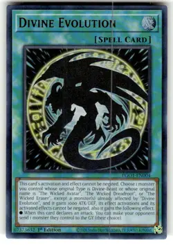 Yugioh Divine Evolution EGO1-EN004 Ultra Rare 1st Ed NM - Image 1