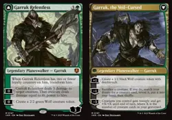 Garruk Relentless // Garruk, the Veil-Cursed INR LP MTG - Image 1