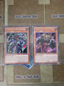 YUGIOH ZUBABABANCHO + DODODODWARF LED6 RARE 1ST ED NM - Image 1
