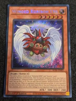 1x (NM) Winged Kuriboh LV6 - BLTR-EN001 - Secret Rare - 1st Edition YuGiOh - Image 1