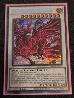 Yugioh Ruddy Rose Dragon MP22-EN077 Secret Rare 1st Ed NM - Image 1
