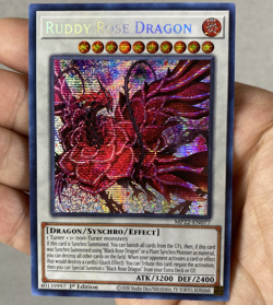 Yugioh Ruddy Rose Dragon MP22-EN077 Secret Rare 1st Ed NM - Image 1
