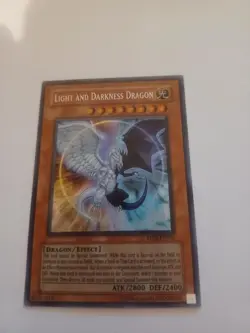 YUGIOH RP02-EN095 LIGHT AND DARKNESS DRAGON-SECRET RARE-MP/LP-CHEAPEST PRICE!!!! - Image 1