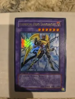 Yugioh Elemental Hero Darkbright TAEV-EN042 Ultra Rare 1st Edition NM - Image 1