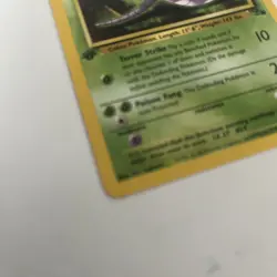 Arbok 31/62 1st Edition Fossil Pokemon Card - Image 5