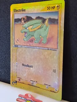Pokemon Electrike 52/109 EX Ruby & Sapphire Reverse Holo Card LP - Image 2