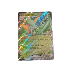 Pokemon Trading Card TCG Serperior EX Art Holo 003/086 Nintendo 2025 - Image 1