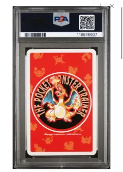 Venusaur PSA 10 Pokemon Red Playing Card #003 4 of Diamonds Poker Charizard - Image 3