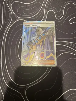 Pokemon TCG Boss's Orders Trainer Full Art Holo Rare Card 248/193 Paldea Evolved - Image 1