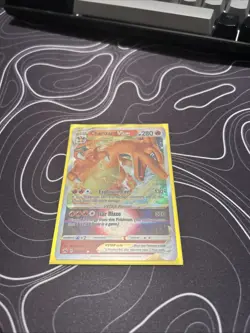 Pokemon TCG Charizard VSTAR Holo Ultra Rare Card 019/159 Crown Zenith - Image 1
