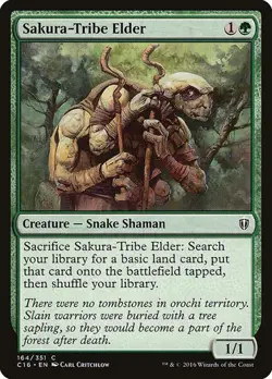 Sakura-Tribe Elder Commander 2016 LP MTG - Image 1