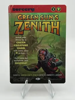 MTG EOE Special Guest - Green Sun's Zenith (Showcase) - M 0127 (Foil) SPG EN - Image 1