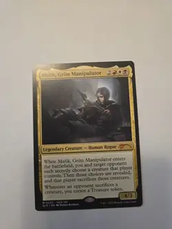 MTG Malik, Grim Manipulator Universes Within (SLX) 0023 Regular Mythic - Image 1