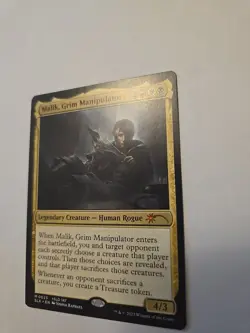 MTG Malik, Grim Manipulator Universes Within (SLX) 0023 Regular Mythic - Image 2