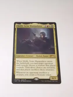 MTG Malik, Grim Manipulator Universes Within (SLX) 0023 Regular Mythic - Image 1