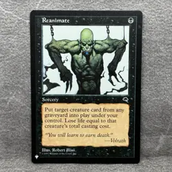 Reanimate - The List Reprint LP Non-Foil - MTG Magic the Gathering - Image 1