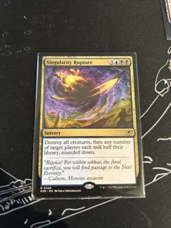 Singularity Rupture Rare MTG Edge of Eternities - Image 1