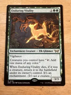 * ENDURING VITALITY * DUSKMOURN * NM * MTG * - Image 1