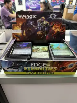 MTG Edge of Eternities Play Booster Box bulk: Commons, Uncommons, Lands, FOILs - Image 1