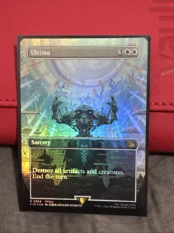 MTG Ultima (Borderless) 0328 Magic The Gathering Final Fantasy Foil - Image 1