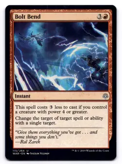 Bolt Bend NM War of the Spark 115/264 MTG Magic Regular - Image 1