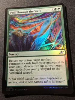 Pull Through The Weft - Foil - EOE - MTG - EN - NM - 0202 - Image 1