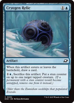 Cryogen Relic - 52 - Edge of Eternities- Near Mint - MTG - Image 1