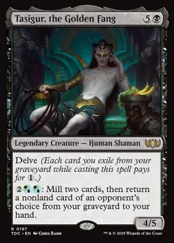 2x Tasigur, the Golden Fang TDC LP MTG - Image 1