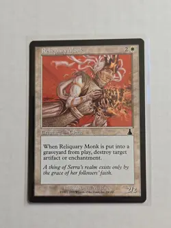 Reliquary Monk - Urza's Destiny - LP - MTG Magic - Common - Creature - Image 1