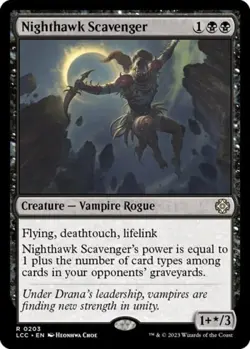 Nighthawk Scavenger - Near Mint MTG Commander: The Lost Caverns of Ixalan - Image 1