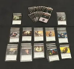 Pauper Mono-Black Control - MTG Magic 60 Card Deck - Image 1