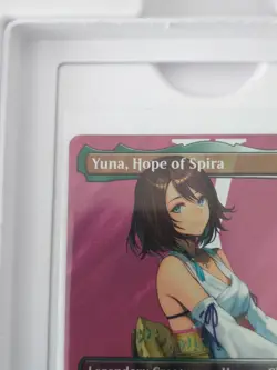 Yuna, Hope Of Spira (Borderless) Surge Foil Mtg Final Fantasy M #0549 - Image 2