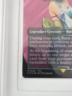 Yuna, Hope Of Spira (Borderless) Surge Foil Mtg Final Fantasy M #0549 - Image 5