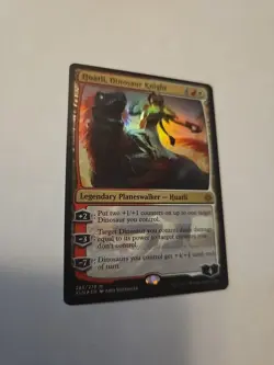 MTG - NM - FOIL - Huatli, Dinosaur Knight - Ixalan - Image 4