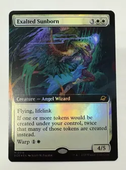 Exalted Sunborn (0318) *FOIL* Extended Art, Edge of Eternities, Magic MTG NM - Image 1