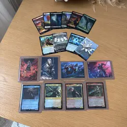 MTG Final Fantasy Lot Full Art, Foils, Rare, Lands, Uncommon ETC. - Image 1