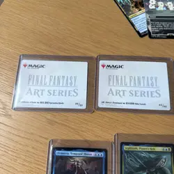 MTG Final Fantasy Lot Full Art, Foils, Rare, Lands, Uncommon ETC. - Image 4