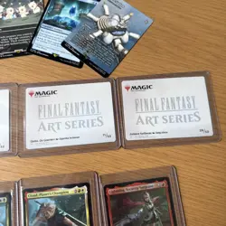 MTG Final Fantasy Lot Full Art, Foils, Rare, Lands, Uncommon ETC. - Image 5