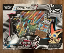Pokemon Black Bolt & White Flare Unova Victini Illustration Collection Box LOT 5 - Image 3