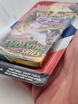 Evolving Skies Chilling Reign Carded Booster Packs Pokemon Jirachi Pin *CCGHouse - Image 3