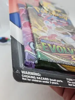 Evolving Skies Chilling Reign Carded Booster Packs Pokemon Jirachi Pin *CCGHouse - Image 4