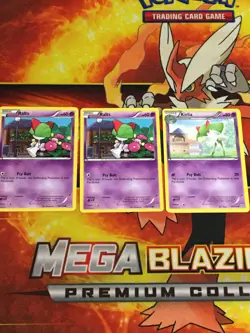 D1050 POKEMON TCG PLASMA STORM 2012 RALTS 2X 59 KIRLIA 60 HP - Image 1