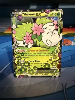 Pokemon TCG Shaymin EX XY148 Generations Ultra Rare Holo Black Star Promo - Image 1