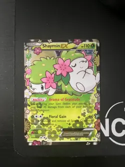 Pokemon TCG Shaymin EX XY148 Generations Ultra Rare Holo Black Star Promo - Image 1