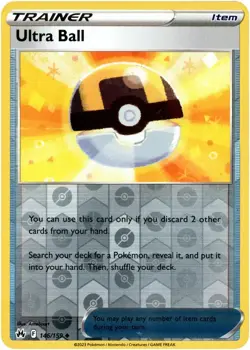 💢Pokemon - Ultra Ball - Reverse Holo - 146/159 - Crown Zenith - (NM)💢 - Image 1