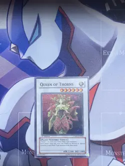 Queen of Thorns CSOC-EN042 1st Edition Super Rare Yugioh VLP - Image 1