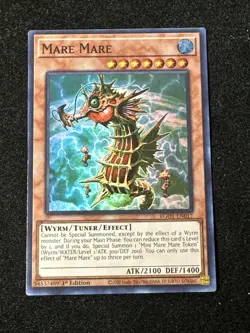 Yugioh! Mare Mare - EGO1-EN017 - Super Rare - 1st Edition Near Mint, English Nm - Image 1