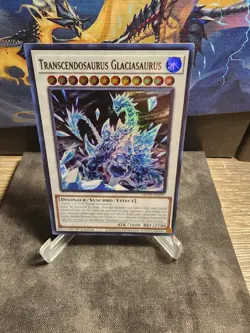 Yugioh! Transcendosaurus Glaciasaurus - MP24-EN297 - Ultra Rare - 1st Edition - Image 1