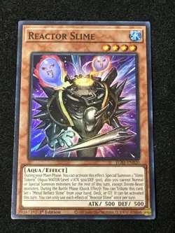 Yugioh Reactor Slime EGS1-EN020 Super Rare 1st Ed NM - Image 1